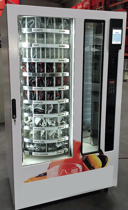 Máquinas vending de EPI